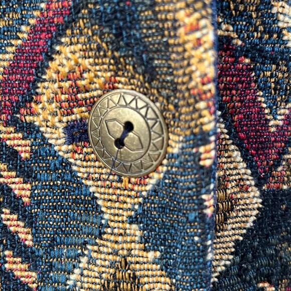 Howard Wolf Women's Vintage Patchwork Western Style Jacket Size 12 - Picture 8 of 9